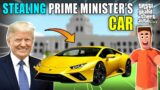 STEALING PRIME MINISTER'S CAR IN SASTI GTA V | DUDE THEFT WARS | GAMEPLAY#46 | HS GAMING