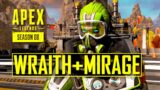 Season 8 Apex Legends Wraith & Mirage + Caustic Lore