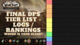 Shadowlands FINAL DPS Tier List + Rankings Castle Nathria (Mythic + Heroic Logs) Best / worst specs