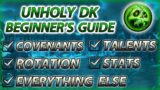 Shadowlands Unholy DK Beginner Guide 9.0