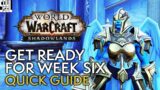 Shadowlands Week 6 Guide: What To Expect