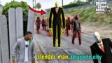 Slender man horror  attack to los santos city GTA V Ep.5/technical youtuber