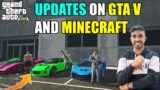 TECHNO GAMERZ | UPDATE ON NEW GAMEPLAY VIDEO OF GTA V AND MINECRAFT !!