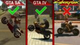 THE BIG COMPARISON | GTA SA vs. GTA IV vs. Cyberpunk 2077 | PC | ULTRA | RTX 2070