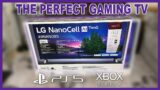 The Perfect Gaming TV For Your PS5Xbox Series X!!! LG 49NANO85 4K 120Hz HDMI 2.1 Unboxing +Setup