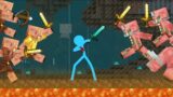 The Piglin War – Animation vs. Minecraft Shorts Ep 20