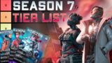 The ULTIMATE Apex Legends Tier List | Legend Stat Cards – Season 7