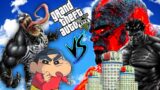 VENOM and SHINCHAN VS Black HULK GTA V | VENOM VS BLACK HULK