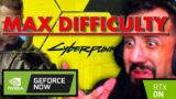 Very Hard Difficulty – Corpo Samurai – Cyberpunk 2077 – Geforce Now RTX ON