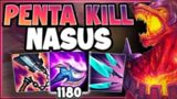 WTF RIOT!? NASUS WITH 65% CDR?? PENTA KILL INFINITE STACK NASUS STRATEGY! – League of Legends