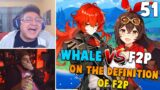 Whale Vs A F2P Player On The Definition Of F2P | Genshin Impact Moments #51