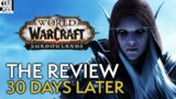 WoW Shadowlands Review: One Month In
