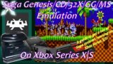 [Xbox Series X|S] Retroarch Sega Genesis/CD/32X/GG/MS Emulation Setup Guide