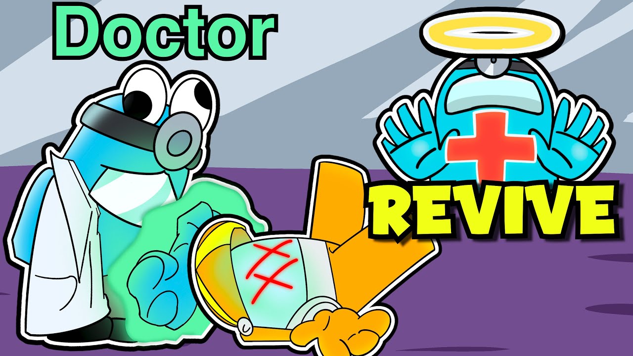 among us but you can REVIVE players (new doctor mod) Game videos