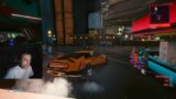 xQc best car landing in Cyberpunk 2077