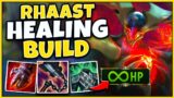#1 KAYN WORLD ULTIMATE HEALING BUILD MAKES RHAAST UNSTOPPABLE! – League of Legends