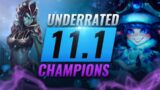 10 INCREDIBLY Underrated Champions YOU SHOULD ABUSE In Patch 11.1 – League of Legends