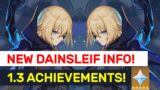 16 NEW 1.3 Achievements! New Dainsleif Story Lore & Teasers! | Genshin Impact