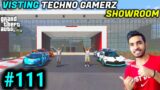 GTA 5 – VISITING TECHNO GAMERZ SHOWROOM | GTA V GAMEPLAY #111  @Techno Gamerz