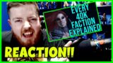 Every single Warhammer 40k Faction Explained | Part 2 Reaction!! (2 of 4)