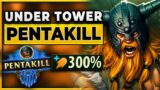 2 vs 5 UNDER TOWER PENTAKILL (INSANE OMNIVAMP) – BunnyFuFuu | League of Legends