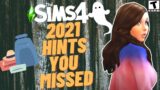 2021 GAME & STUFF PACK HINTS YOU MISSED- SIMS 4 NEWS/ SPECULATION
