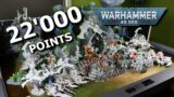 22'000 POINTS OF CRAFTWORLDS SHOWCASE! Warhammer 40'000