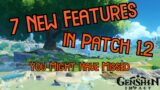 7 New Features in Patch 1.2 Update – Genshin Impact
