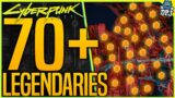 70+ LEGENDARY LOOT LOCATIONS In Cyberpunk 2077 – Weapons, Armor, Cyberware & Blueprints / Guide