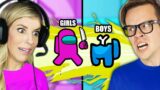 AMONG US But with Punishments BOYS vs GIRLS Challenge – Zamfam Gaming