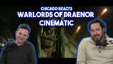 Actors React to World of Warcraft Warlords of Draenor Cinematic Trailer