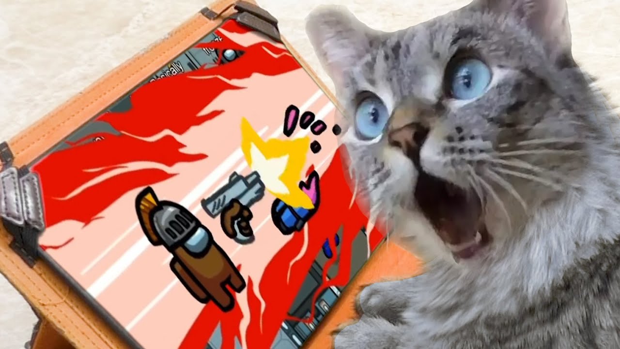 Among Us is not appropriate for THIS CAT #4 - Game videos