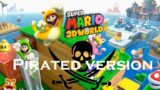 Anti-Piracy Screen of Super Mario 3D World (Wii U)