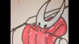 Artsy Sister Draws Hornet from The Hollow Knight Silksong