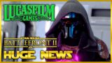 BIG NEWS LUCASFILM GAMES Something HUGE Is Coming Battlefront 2 Free | Star Wars Gaming News