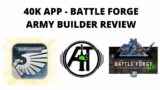 Battle Forge Review – Army Builder for Warhammer 40K App