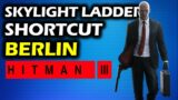 Berlin: Skylight Ladder Shortcut Location Challenge | Germany Walkthrough | Hitman 3 Trophy Guide