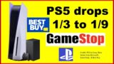 Best Buy & GameStop: PS5 DROPS possible for week of 1/3 to 1/9, Sony PlayStation 5