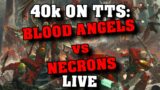 Blood Angels vs Necrons in a 2000 point Battle – Warhammer 40k on TTS