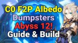 C0 F2P Friendly Albedo DUMPSTERS Abyss 12! – Genshin Impact Guide and Build
