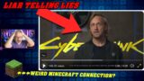 CDPR say "SORRY"… with LIES for CyberPunk 2077 – & Weird Minecraft Link!