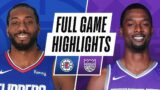 CLIPPERS at KINGS | FULL GAME HIGHLIGHTS | January 15, 2021