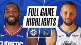 CLIPPERS at WARRIORS | FULL GAME HIGHLIGHTS | January 8, 2021