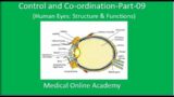 Control and Co ordination (EYE Structure and Functions)- Part- 09