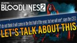 Controversy and Fading Optimism – Vampire: The Masquerade – Bloodlines 2 [News]
