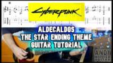Cyberpunk 2077 Aldecaldos (The Star Ending Theme) Guitar Tutorial Lesson