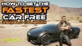 Cyberpunk 2077 How To Get The Best Car In The Game – Early Game Free – Incredible Power!