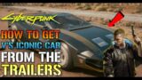 Cyberpunk 2077: How To Get V's Iconic Car From The Trailers! (Location & Guide)