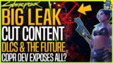 Cyberpunk 2077 LEAK: DLC & CUT CONTENT – CDPR DEV EXPOSES ALL – Scrapped Areas, Loot, Quests & More