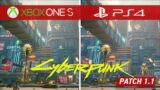 Cyberpunk 2077 Patch 1.1 Comparison – How Do the Xbox One S & PS4 Versions Look Now?